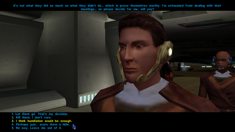 Illustration for article titled How Knights Of The Old Republic Pulled Off A Voice-Acting Triumph